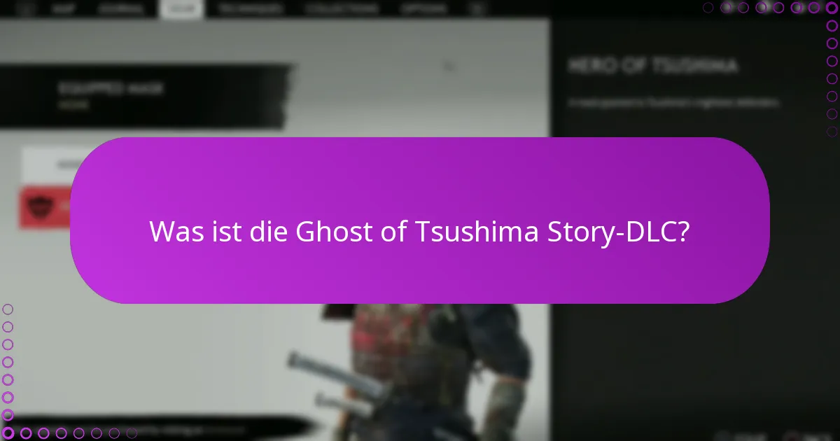 Wie beansprucht man die Ghost of Tsushima Story-DLC?