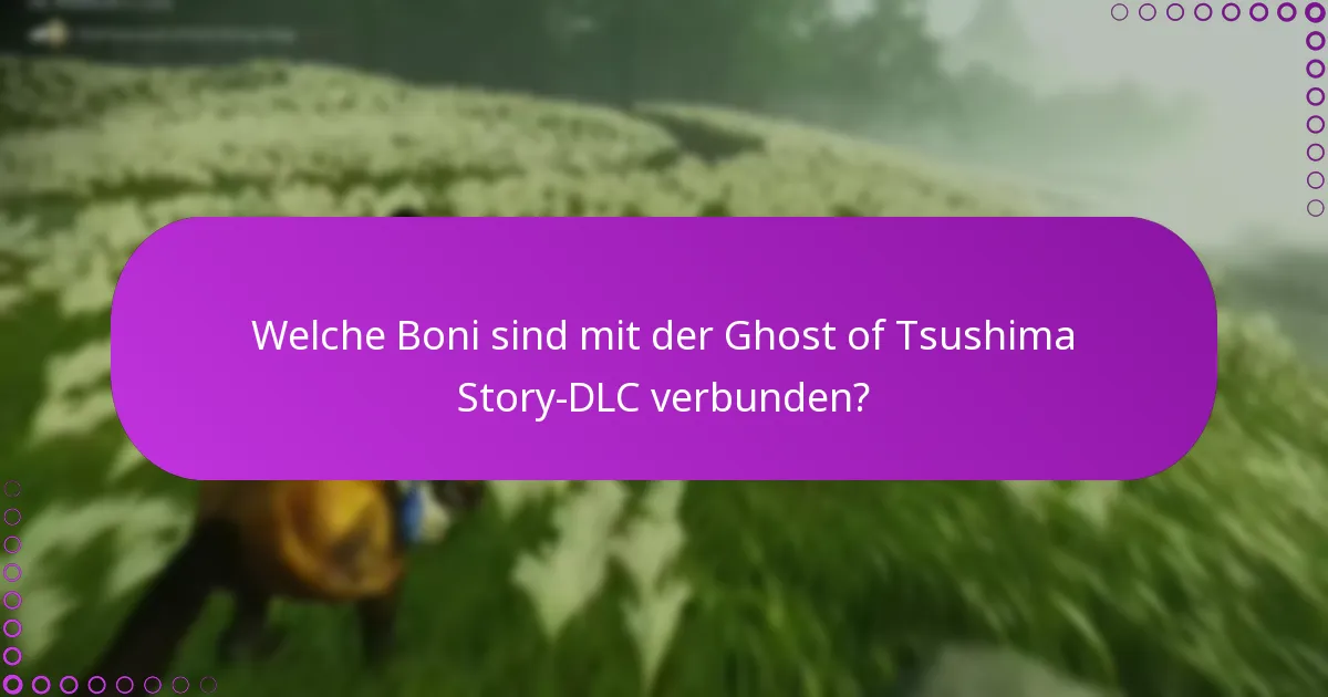 Welche Updates sind für die Ghost of Tsushima Story-DLC verfügbar?