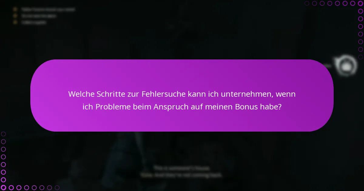 Welche alternativen Methoden kann ich verwenden, um meine Berechtigung für den Bonus zu überprüfen?