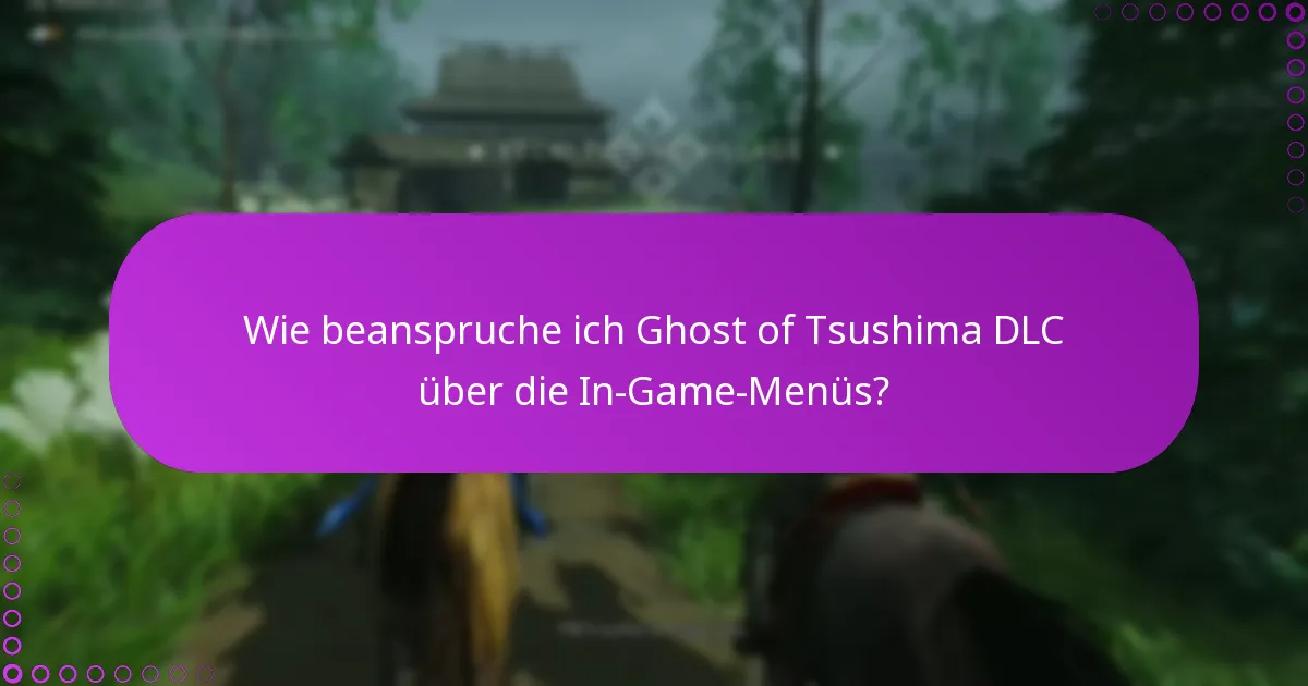 Wie verwalte ich meine Berechtigungen für Ghost of Tsushima DLC?