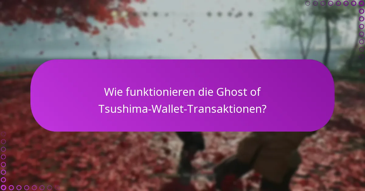 Wie kann ich meine Käufe in Ghost of Tsushima verwalten?